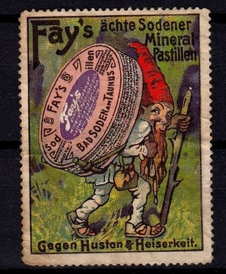 426949/ Reklamemarke   Fay´s Mineral Pastillen