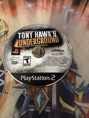 Tony Hawk Underground PlayStation 2 PS2 DISC ONLY *Tested*