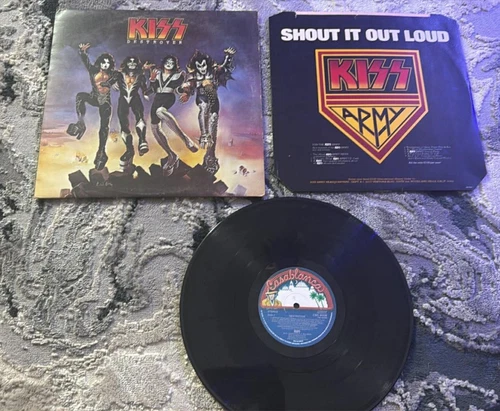 KISS destroyer (1st uk press) LP VG/VG CBC 4008 LP A1/B1