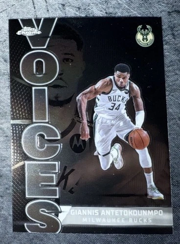 2025 Topps Chrome Giannis Antetokounmpo Base (RAW)