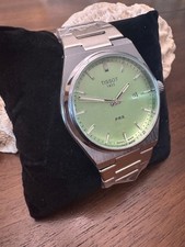 NEW - PRX Men's Quartz Watch w/ Mint Green Dial 40mm Model: T137.410.11.091.01