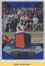 2016 Certified Certified Gamers Mirror Blue 41/50 Jeremy Hill #4 READ 1m8