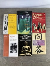 Vintage Zen Buddhism Lot Meditation Mindfulness Koans Teachings Books