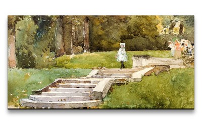 120x60cm Remaster Frederick Childe Hassam berühmtes Wandbild Saint-Cloud