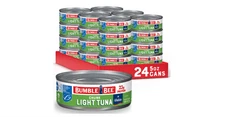 Bumble Bee Chunk Light Tuna In Oil 5 oz Cans (Pack of 24) - Wild Caught Skipjack