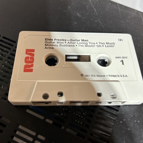 Elvis Presley Guitar Man 1981 RCA Records cassette - Picture 5 of 5