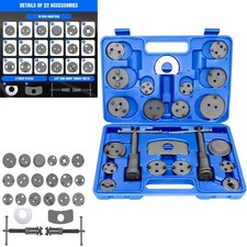 22pcs Brake Caliper Rewind Tool Kit to Wind Back Front and Rear Disc Brake Pisto