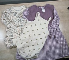 Toddler Girl Clothing Bundle 12-24M Dresses Outfit Set Cottagecore Floral