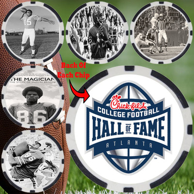 Marlin Briscoe Nebraska Omaha College Football Hall of Fame Chips (5) #2