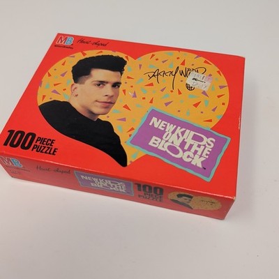 Sealed 1990 Heart-shaped New Kids On The Block Danny 100 Piece Puzzle 