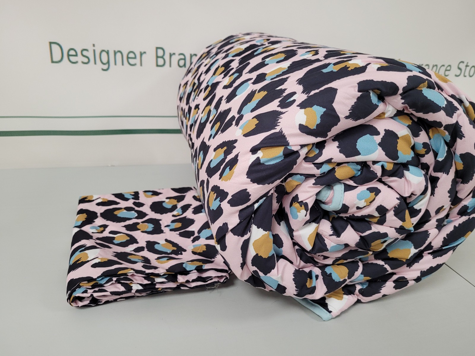 Eleanor Bowmer x Night Lark Leopard Coverless Duvet Set King 10.5 Tog RRP £115