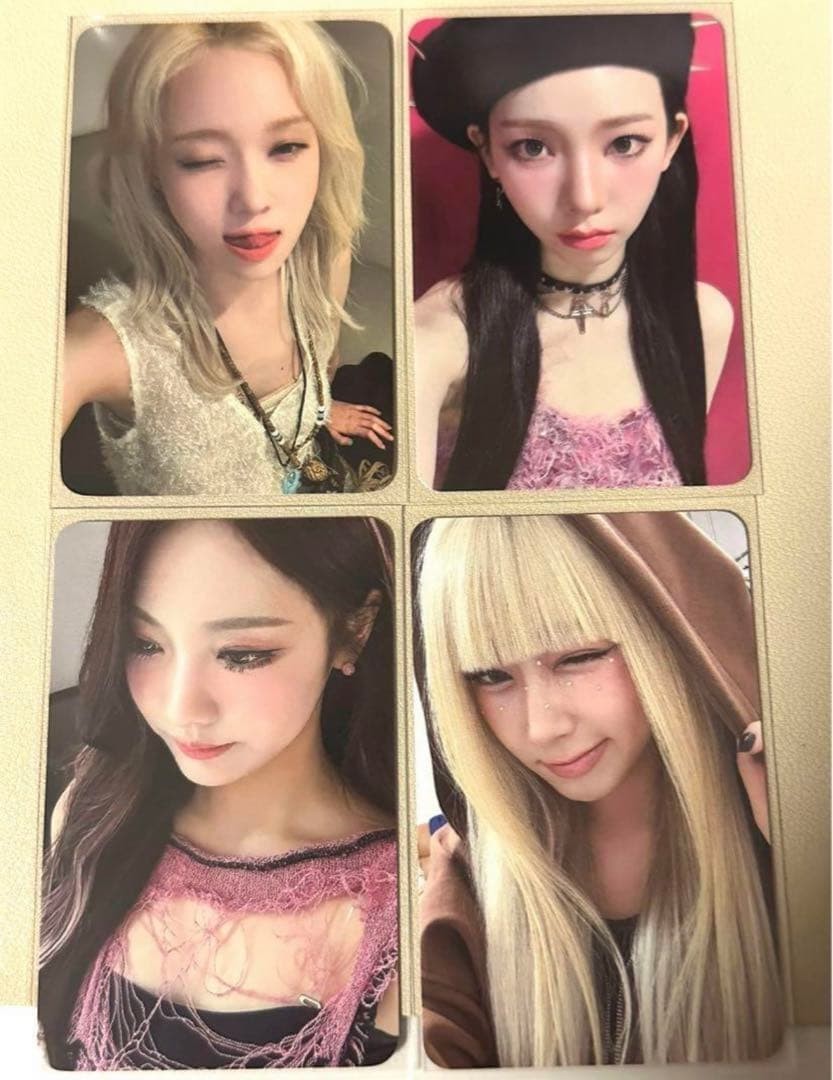 aespa Armageddon Singapore Limited Fansign Official Photocard
