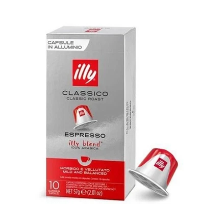 ILLY 100 Capsule Compatibili Nespresso Alluminio Gusto Classico - SPED GRATUITA
