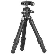 Carbon Fiber Mini Desktop Tripod with 360 Ball Head for Photography Video
