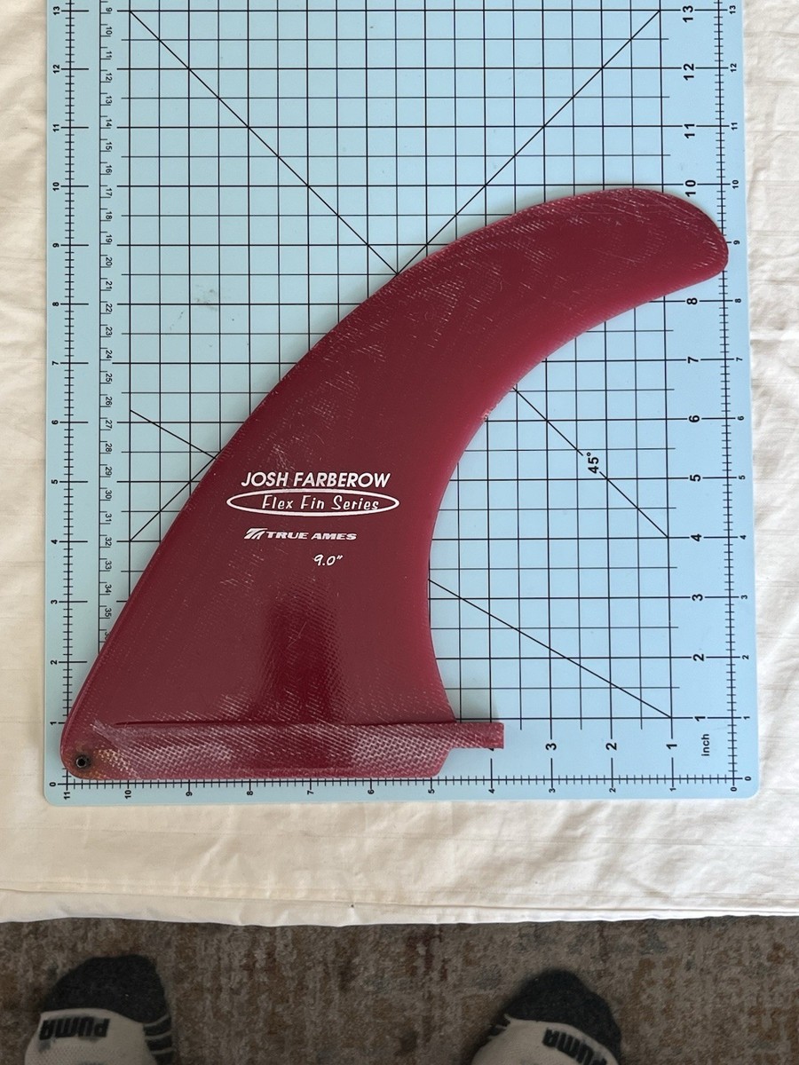 9” True Ames Josh Farberow Flex Fin Series Longboard Surfboard Fin