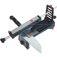 Fix-angle Professional Knife Sharpener System Diamond Sharpening StoneWhetstone↔