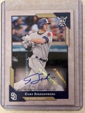 2018 Topps Big League - Big League Autographs Cory Spangenberg #BLA-CSP (AU)