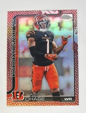 2025 Topps Chrome Pig Skin Refractor Jamarr Chase - Cinncinati Bengals