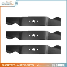 942-0677 942-0677A 3 Mower Blades For MTD Cub Cadet 742-0677 742-0677A 742-0677B