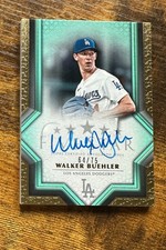 2023 Topps Five Star Autographs Aqua #FSAWBUE Walker Buehler /75 #X16582