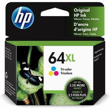 Genuine HP 64XL High Yield Ink Cartridge Tri Color N9J91AN 