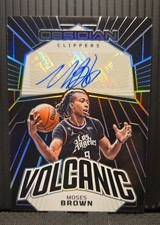 2022-23 Panini Obsidian - Volcanic Signatures Moses Brown #VS-BCL #33/149 (AU)