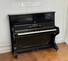 Steinway & Sons Black Upright Piano - Warranty - Delivery