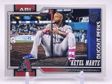 2026 Topps Series- Ketel Marte “Dugout Peeks” SSP Image Variation, #257