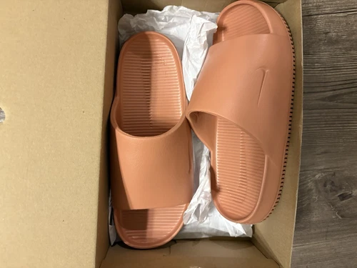 Sandalo donna Nike Calm Slide Terra blush slip on taglia 10W 8 5uomo DX4816 201