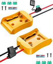 2-Pack for Dewalt 20V Battery Adapter for Power Wheels: Power Tool Drill Batt...