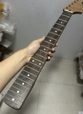 Big head 21fret Roasted flame Maple Electrick guitar neck rosewood part