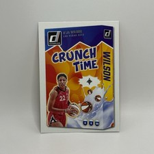 2025 Panini Donruss WNBA A'ja Wilson Crunch Time #12 Las Vegas Aces
