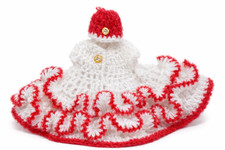 Handmade Baby Krishna Woolen Dress  Laddu Gopal Winter Poshak  2 Dress combo 