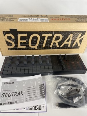 Open Box Yamaha SEQTRAK Mobile Music Ideastation, Black/Orange