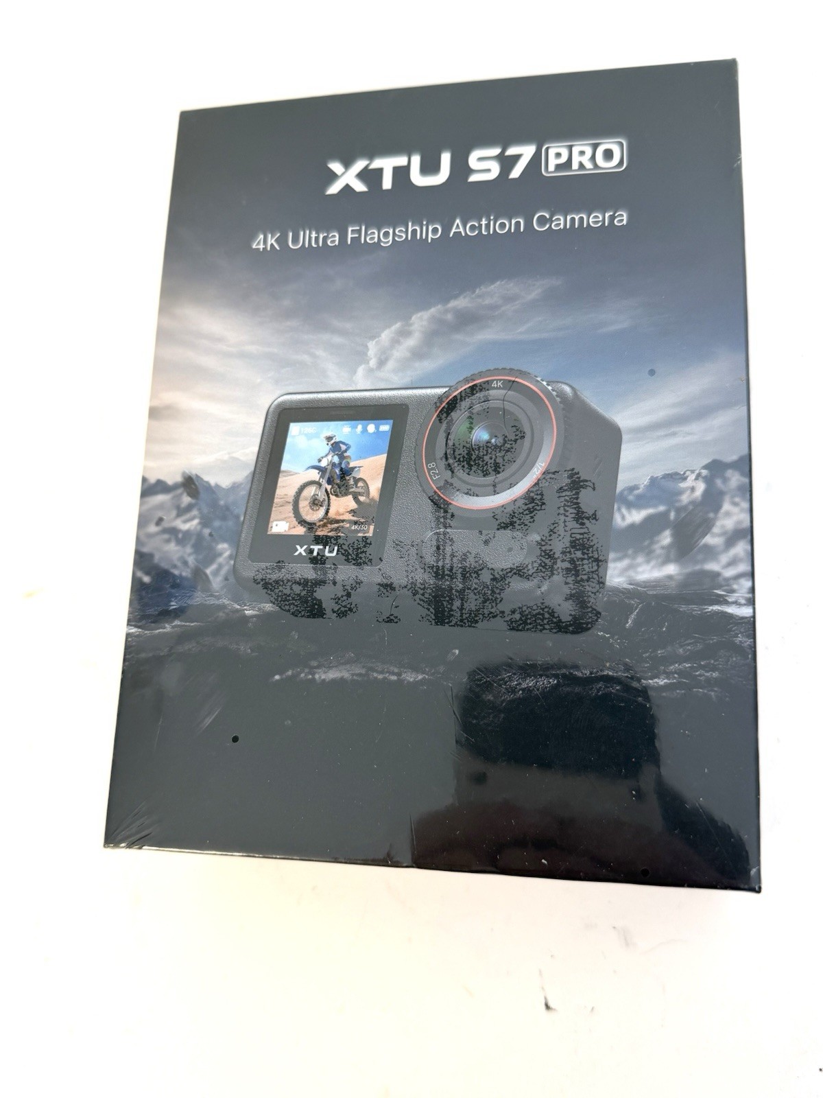 XTU S7 Pro Action Camera, 1/2” Sensor ,4K Cinematic Video, Vlog Camera