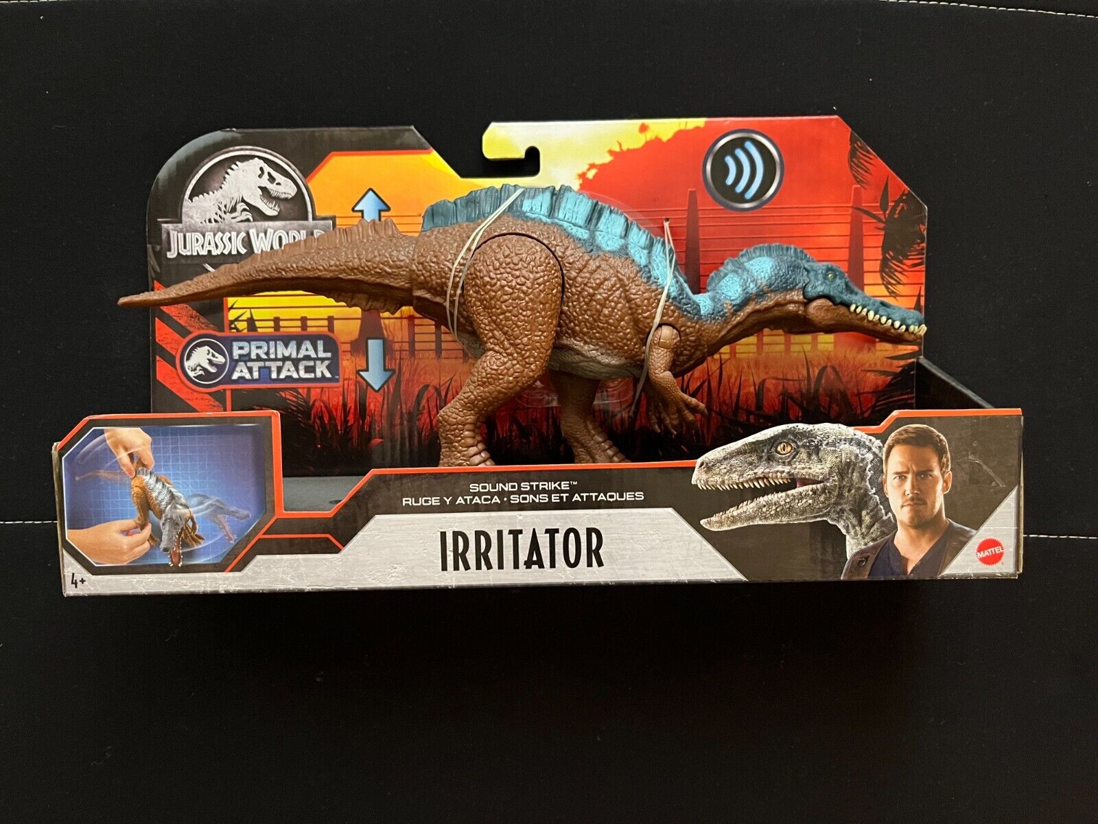 Dinossauro Irritator Com Som Jurassic World Primal Attack - GMC97