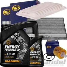 FILTERSET+5W30 ÖL passend für TOYOTA AURIS E15 AVENSIS T27 VERSO R2 1.33-2.0