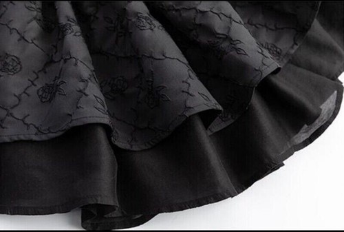 Japanese Women lolita bow ruffle skirt princess high waist skirt punk - Picture 6 of 6