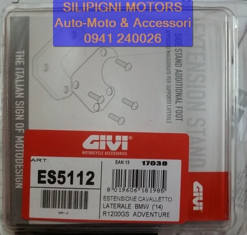 GIVI ES5112 Estensione Cavalletto BMW R1200 GS Adv '14 >'18 R1250GS Adv '19>'21 - Foto 2 di 2