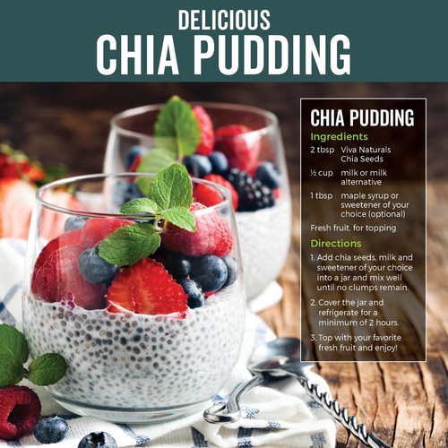 Semi di Chia Biologici 2 LB - Omega-3 a Base Vegetale e Proteine Vegane, Chi... - Foto 7 di 9