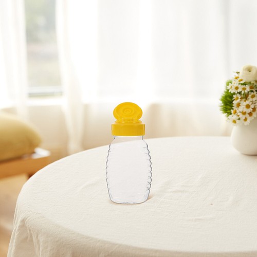 2 Stück Honigflasche Reise Kaffeesirup Spender Biene Färbe Kannen - Bild 12 von 12