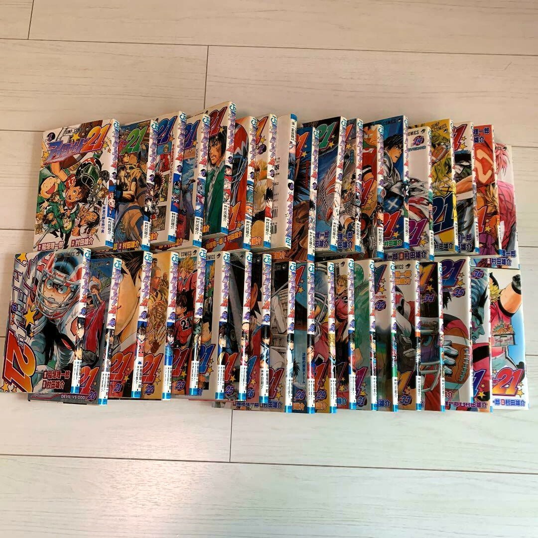 英語版]EYESHIELD21 1-37巻(26巻なし) 36冊 Amazon.com