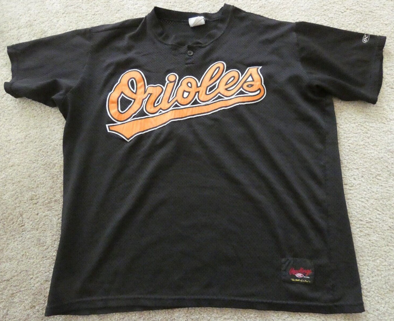 1990's - BALTIMORE ORIOLES - Game Used JERSEY