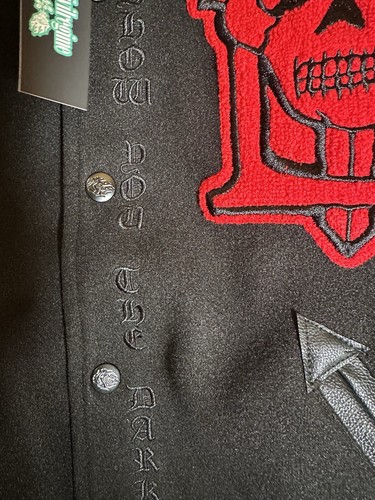 Civil Regime Star Wars Kylo Ren Letterman In Black Size Large - NEW! On Hand! - Picture 7 of 23
