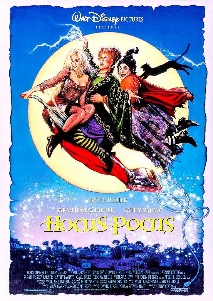 Hocus Pocus 1993 Movie Poster A5 A4 A3 A2 A1 | eBay UK