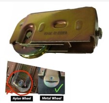 REPLACEMENT CLOSET SLIDING DOOR METAL WHEEL Door Metal Wheels Roller 1- 1/2 in