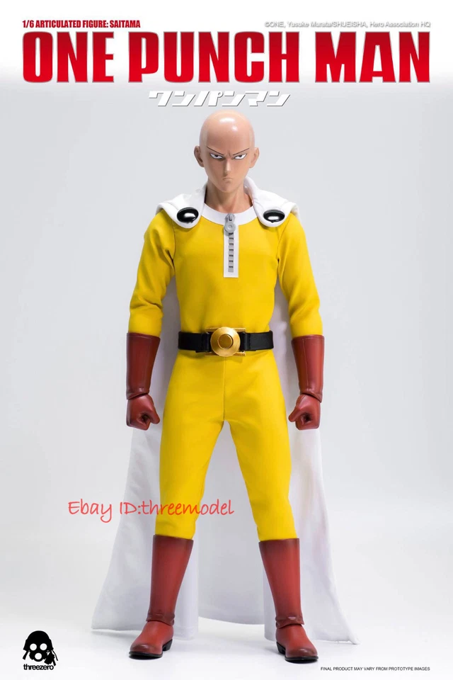 Figura de acción ThreeZero 3A Toys 1/6 ONE PUNCH-MAN Saitama 1.0 EX Ver en stock Foto 3 de 4