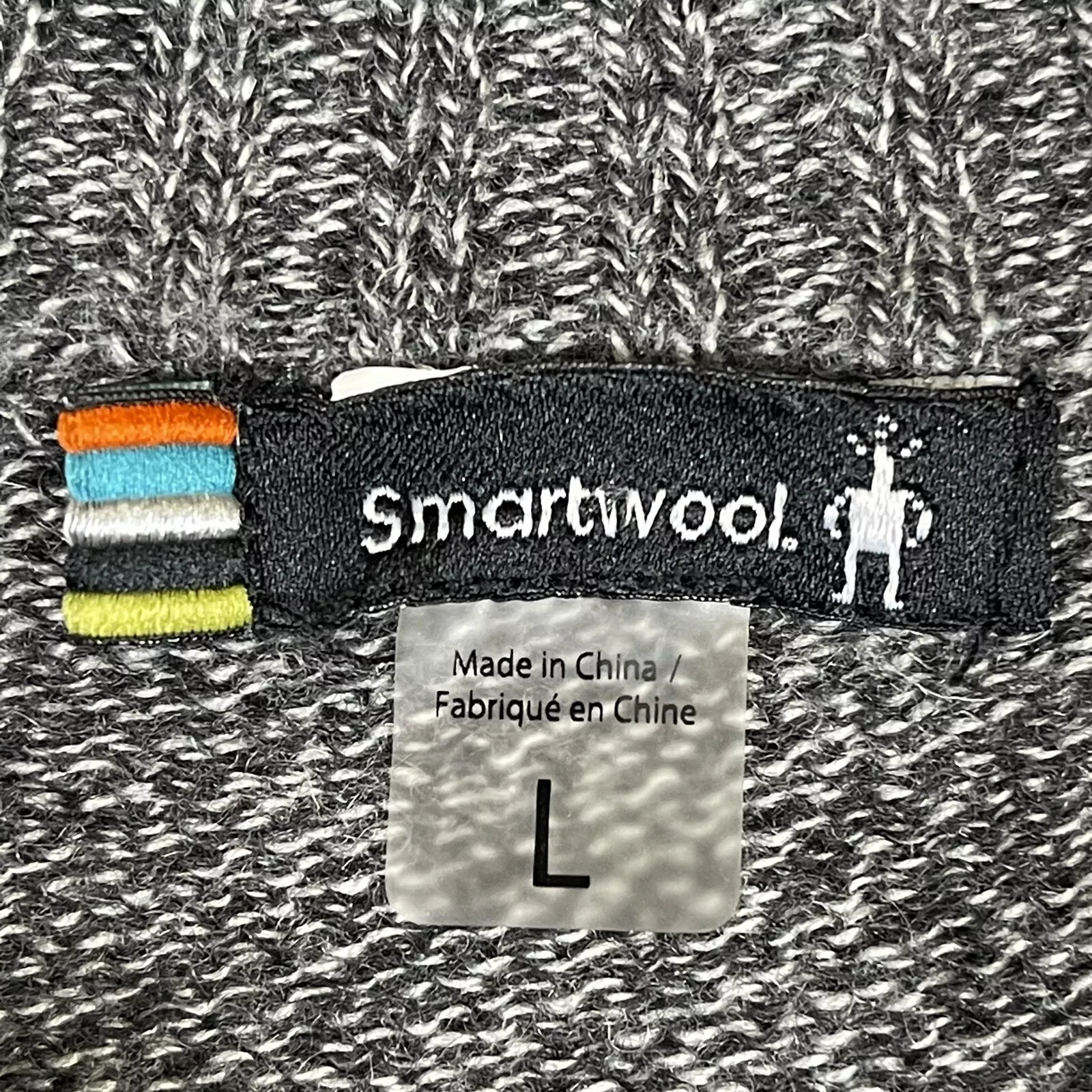smartwool half zip merino wool blend mock neck sweater