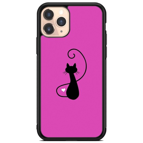 Deluxe Case For iPhone SE4 16E 12 13 14 15 16 Pro Max Design Outline Cat Pattern - 第 5/25 張圖片