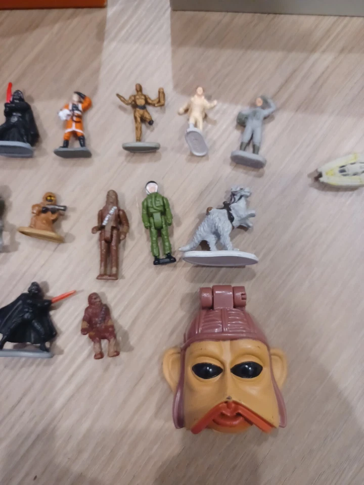 Lote de Micro Máquinas Star Wars Boba Fett + Juegos Luke Skywalker 15+ Figuras Foto 3 de 4